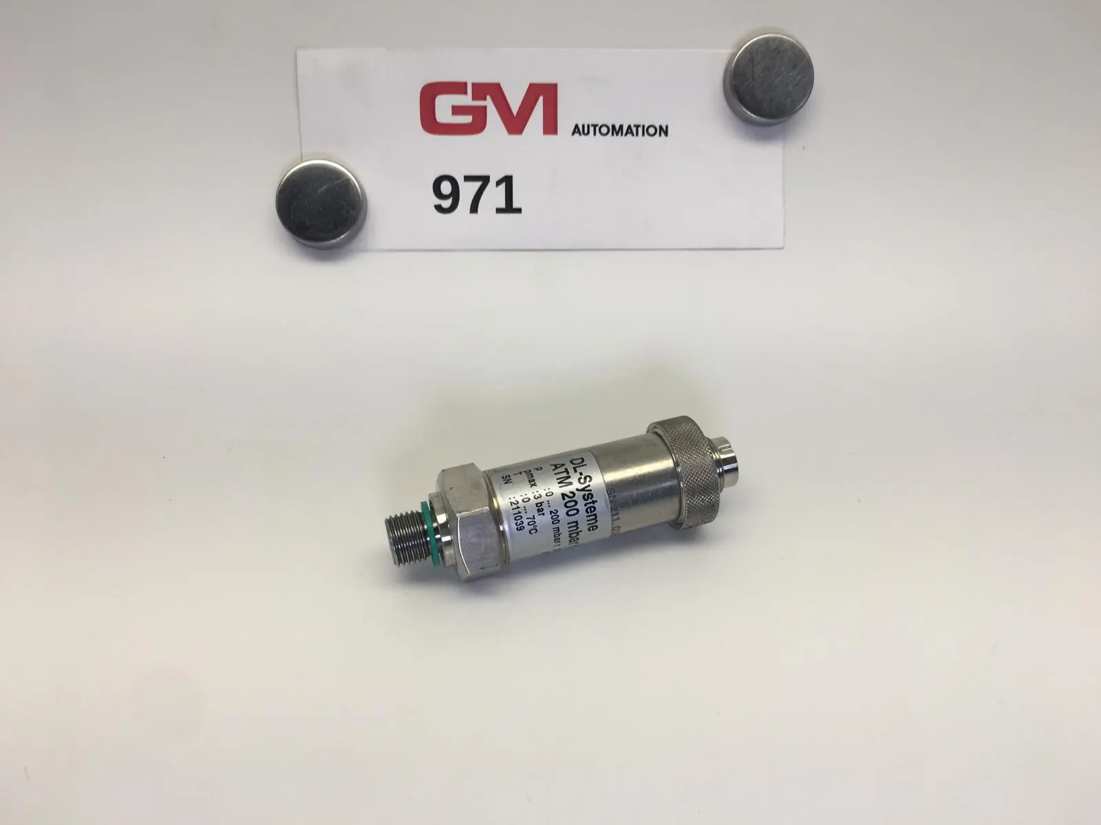 DL-Systeme Druckmessumformer ATM 200mbar r pressure Transmitter 0 ... 200 mbar