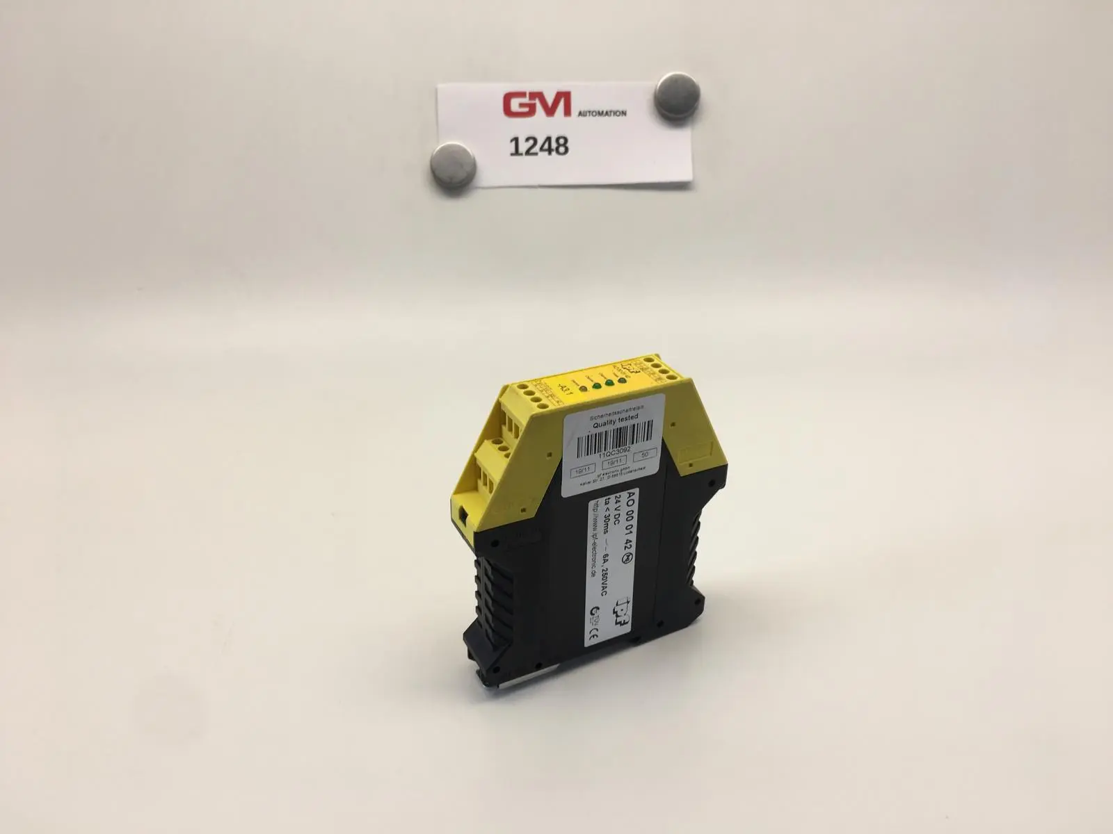 Produktfoto 1 von IPF Electronic Sicherheitsschaltrelais AO 00 01 42 Safety Relay Nachschaltgerät