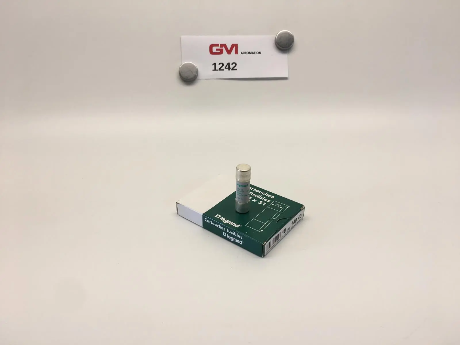Produktfoto 1 von VPE 10x Legrand Patronensicherung 140 40 cartridge fuse cylindrical 40A 500V