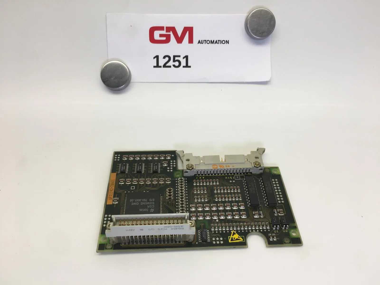 Produktfoto 1 von Siemens Sinumerik DMP Modul 16E/16A 6FX1142-7BA01 Steuerkarte Board E-Stand A