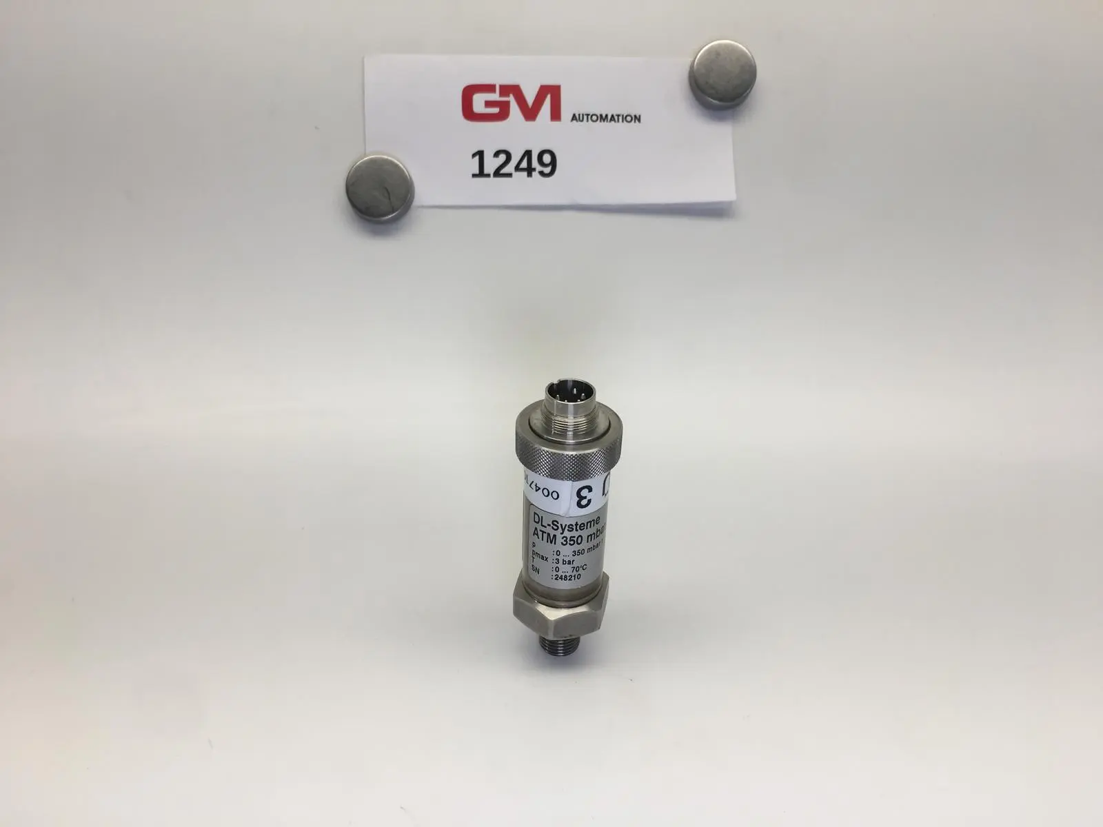 Produktfoto 1 von DL-Systeme Druckmessumformer ATM 0...- 350 mbar r pressure Transmitter 0 ... 350