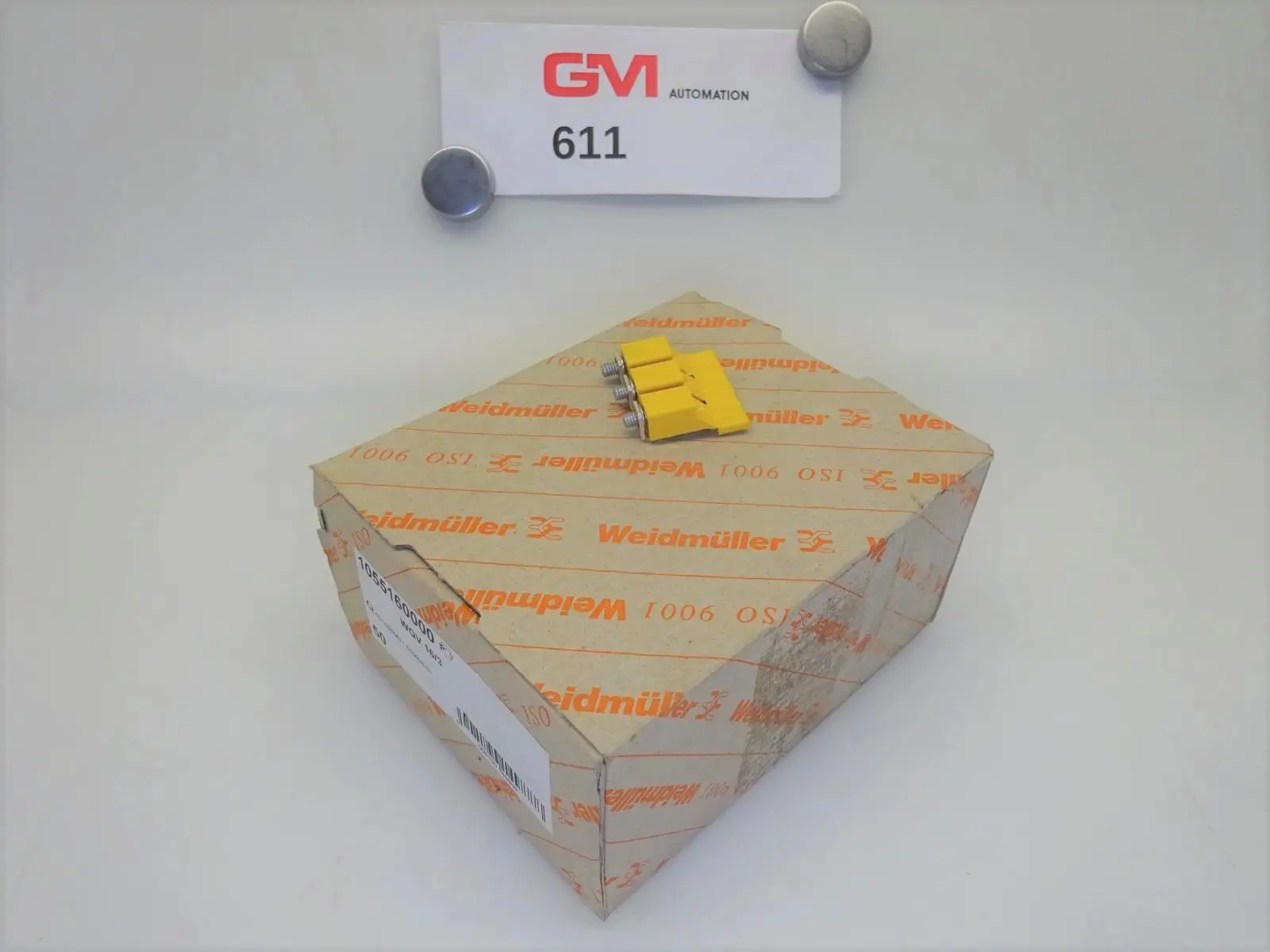 Produktfoto 1 von VPE 50x Weidmüller Querverbinder WQV 16/3 1055160000 3-polig cross-connector