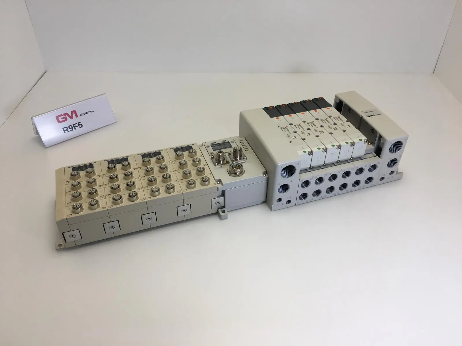Produktfoto 1 von SMC Pneumatikventilblock VVQ4000 + VQC4201-5 + EX245-SDN2-X35 + EX245-DX1-X36
