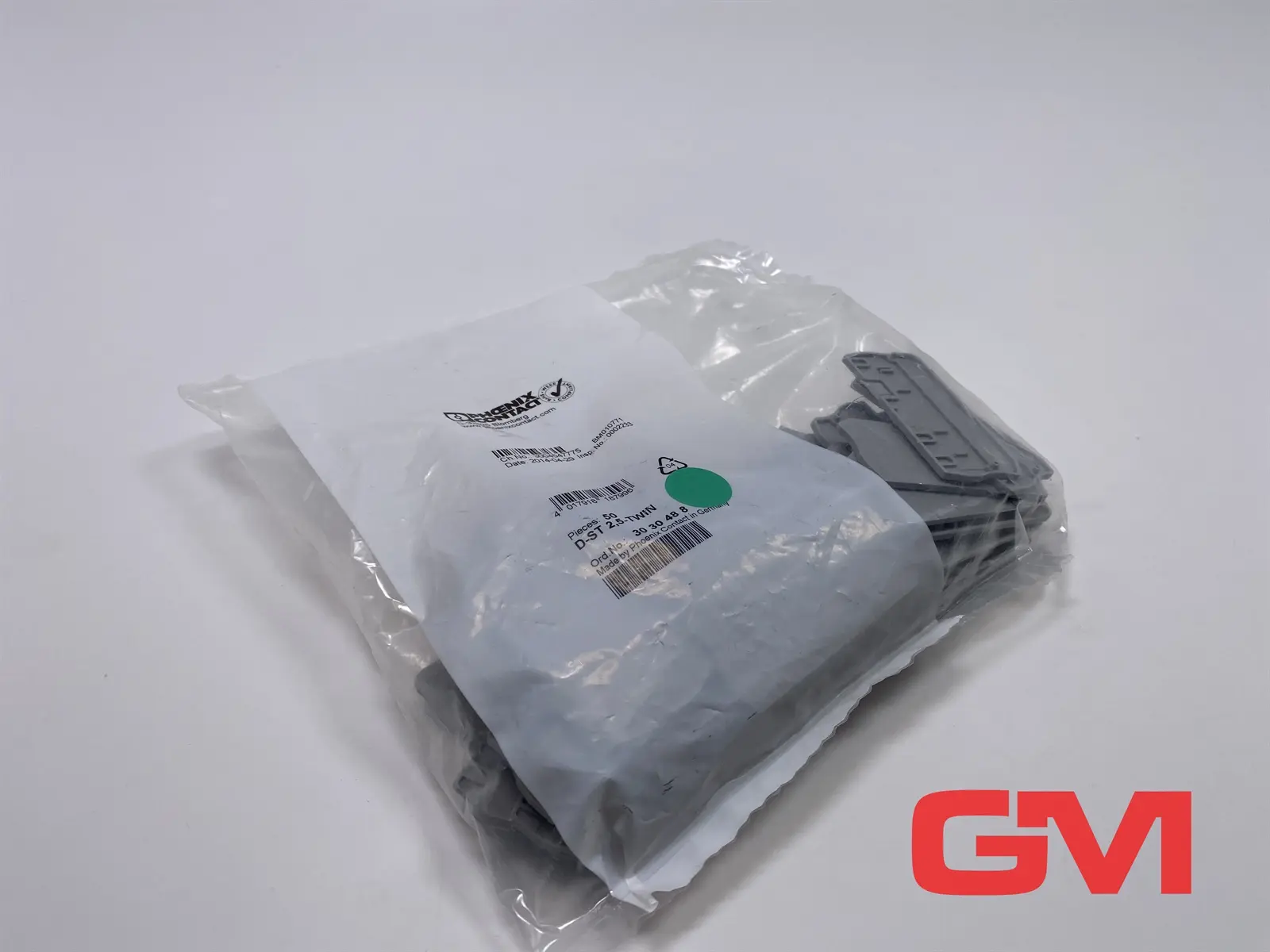 Produktfoto 1 von VPE 50x Phoenix Contact Abschlussdeckel D-ST 2,5-TWIN 3030488 end cover