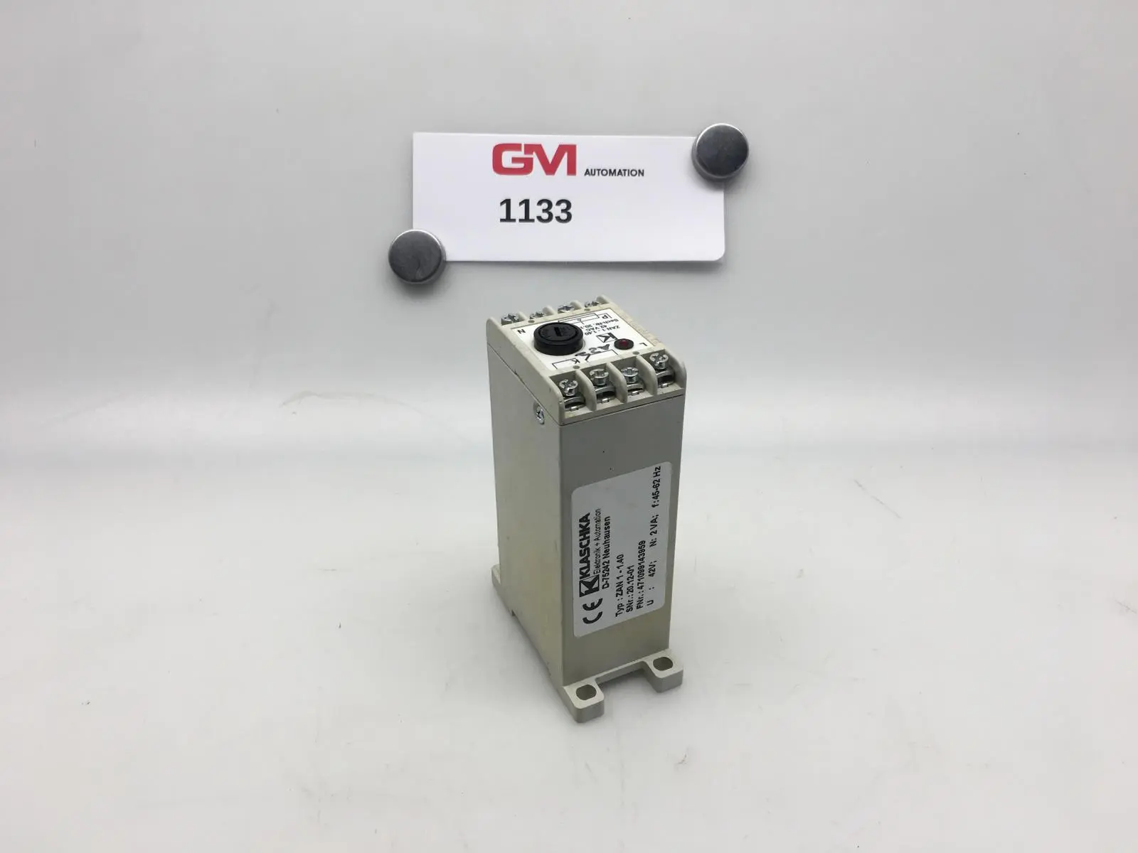 Produktfoto 1 von Klaschka Sicherheitsrelais ZAN 1-1.40 DC 42V 20.12-01 safety measuring relay
