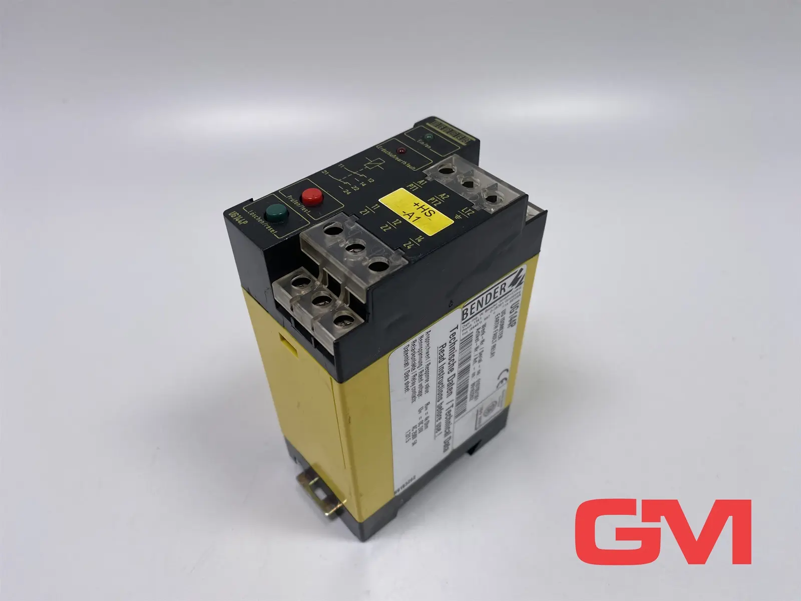 Produktfoto 1 von Bender Isometer Isolationsüberwachung B9163262 UG144P earth fault monitor DC24V