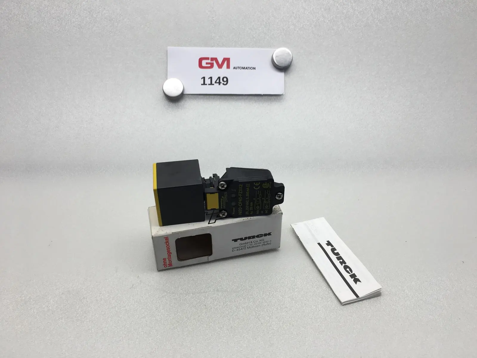 Produktfoto 1 von Turck Induktiver Sensor Ni20-CP40-FZ3X2 13401 Combi Prox inductive sensor