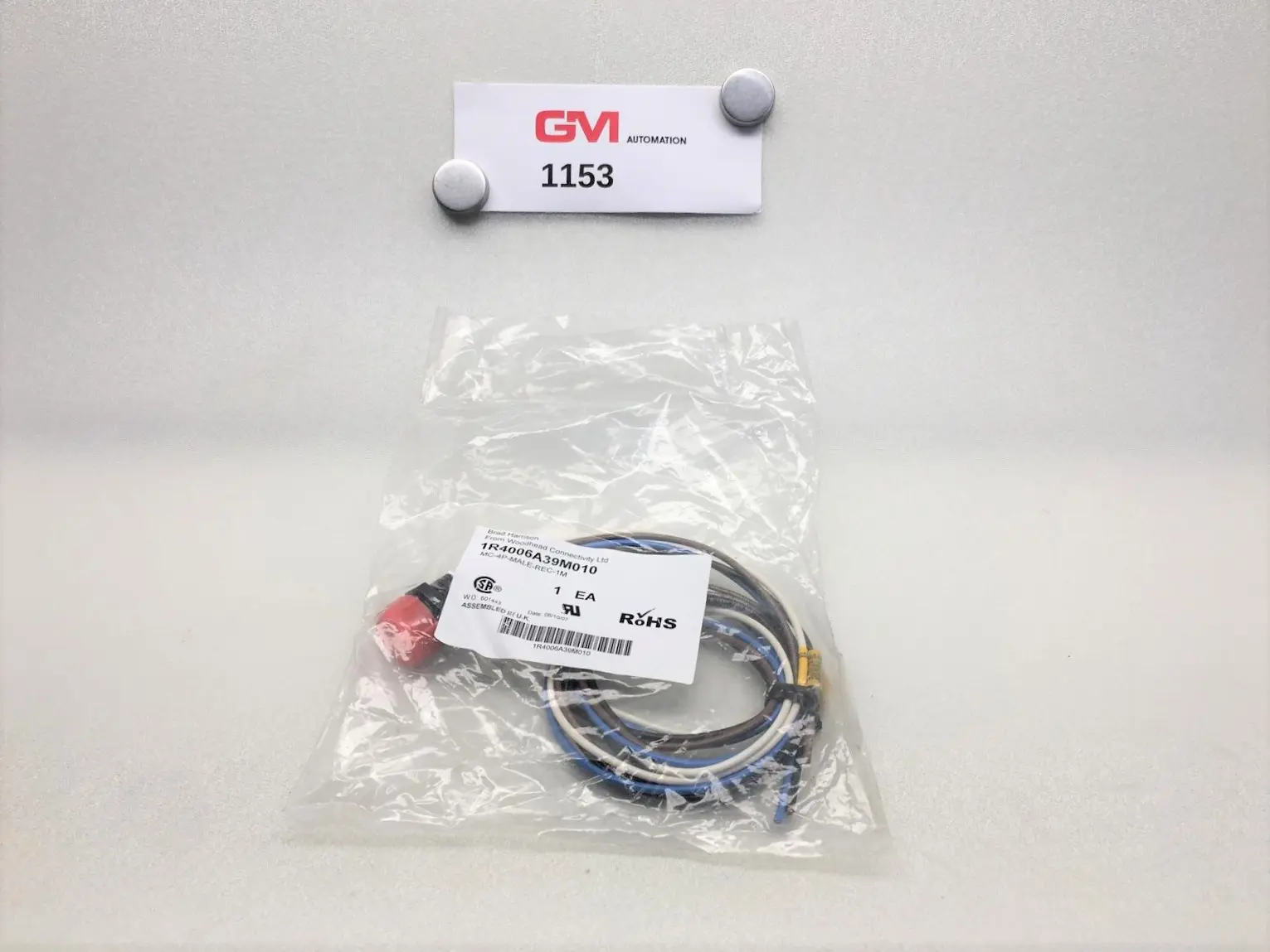 Produktfoto 1 von Brad Harrison Woodhead Kabel 1R4006A39M010 1300130377 Molex Mini-Change