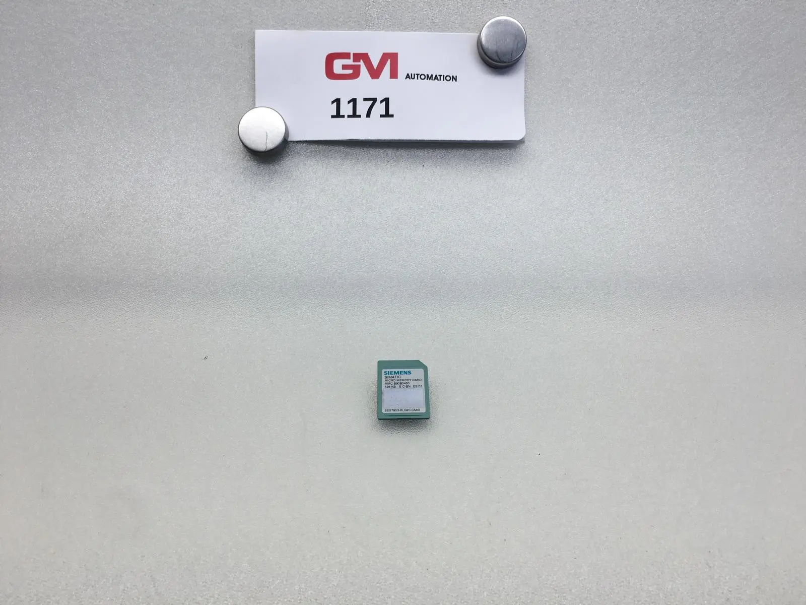Produktfoto 1 von Siemens Simatic S7 6ES7 953-8LG20-0AA0 Micro Memory Card MMC B90B0450 E-Stand 01