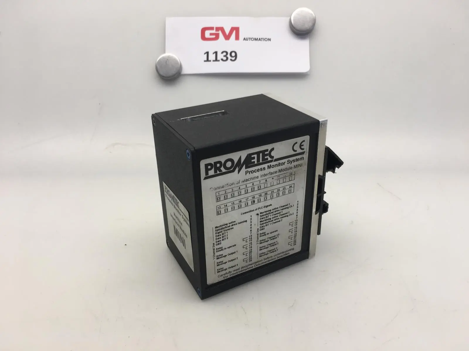 Produktfoto 1 von Prometec Connection of Machine Interface Module MINI Process Monitor System