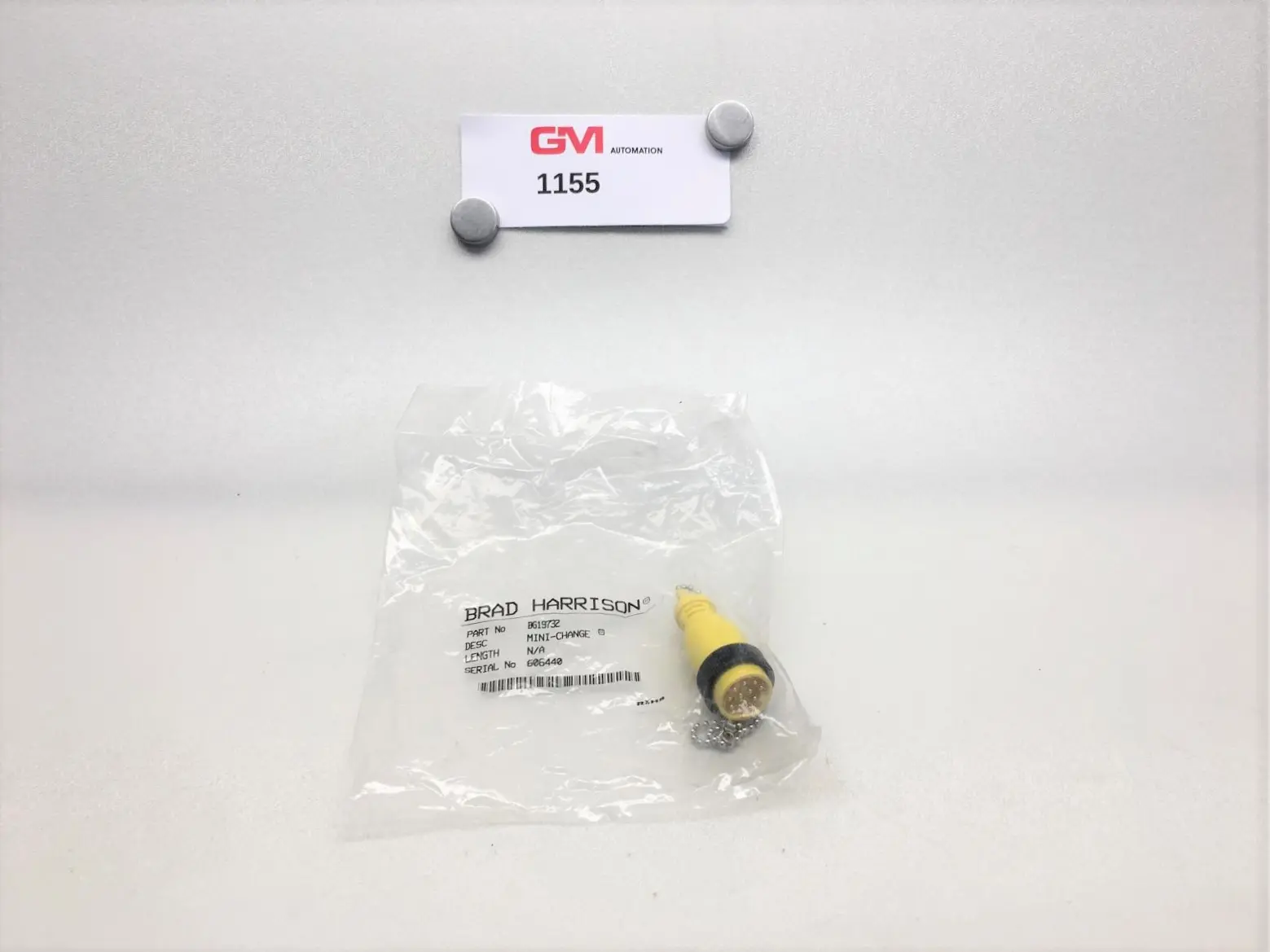 Produktfoto 1 von Brad Harrison Ministecker BG19732 Stecker mini-change plug 12-polig 12 pole