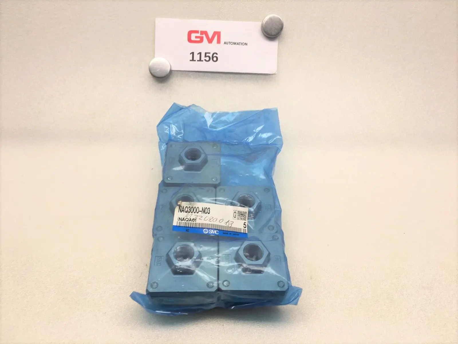 Produktfoto 1 von 5x SMC Schnellüftungsventil NAQ3000-N03 Lüftungsventilquick exhaust valve 3/8
