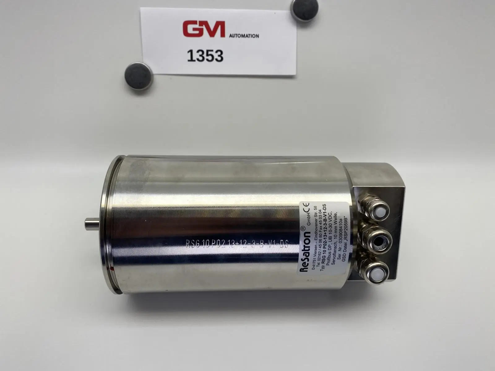 Resatron Winkelcodierer RSG 10 P02 Profibus DP RSG10P02-13+12-3-B-V1-DS 10-30 V
