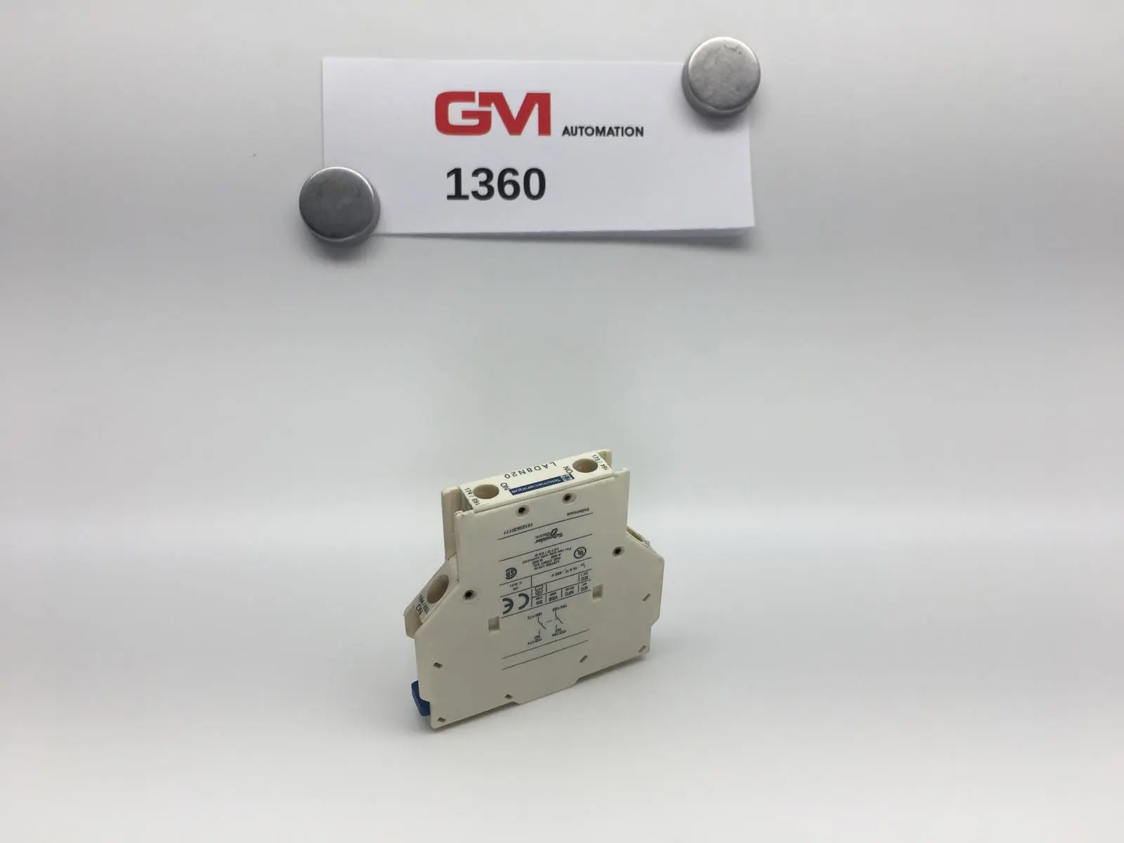 Produktfoto 1 von Telemecanique Seitlicher Hilfskontaktblock LAD8N20 Lateral contact block 038471