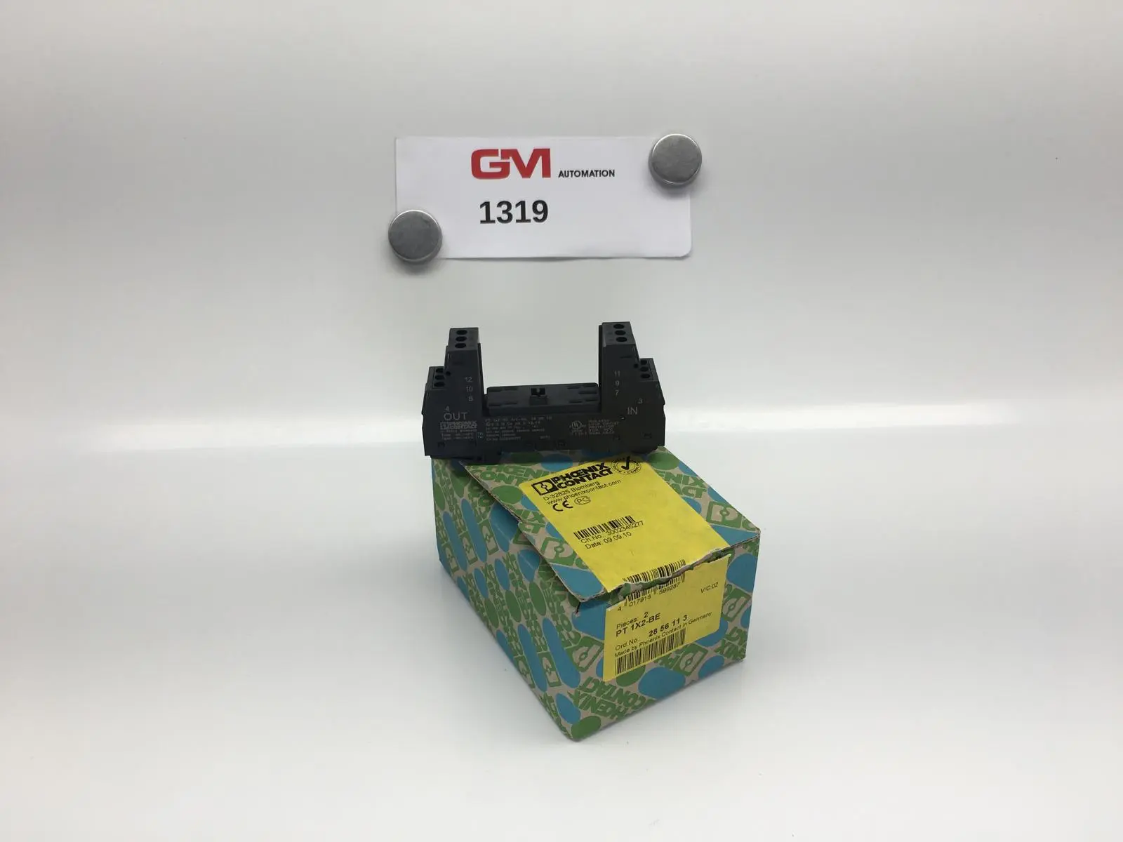 Produktfoto 1 von VPE 2 x Phoenix Contact PT 1X2-BE Überspannungsschutz 2856113 Surge Arrester