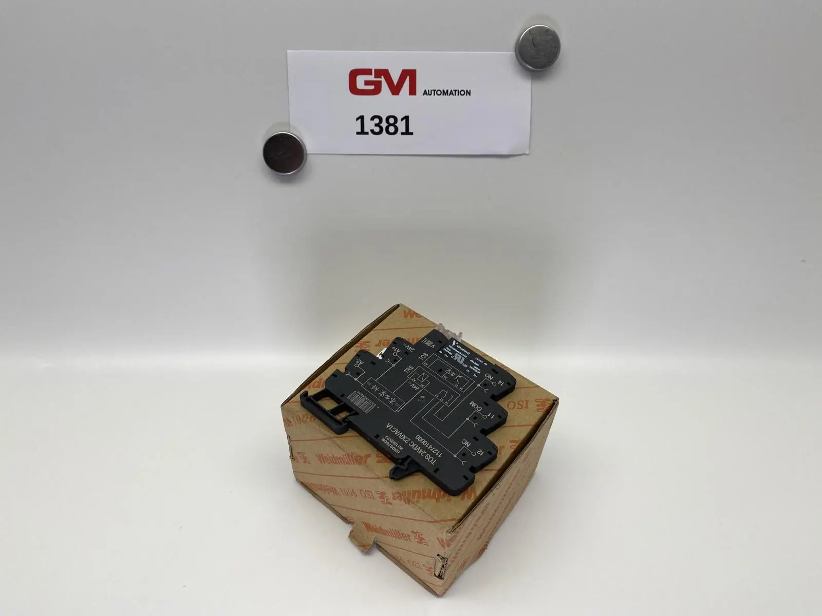 1 Stück Weidmüller 1127410000 Halbleiterrelais TOS 24VDC 230VAC1A Solid state
