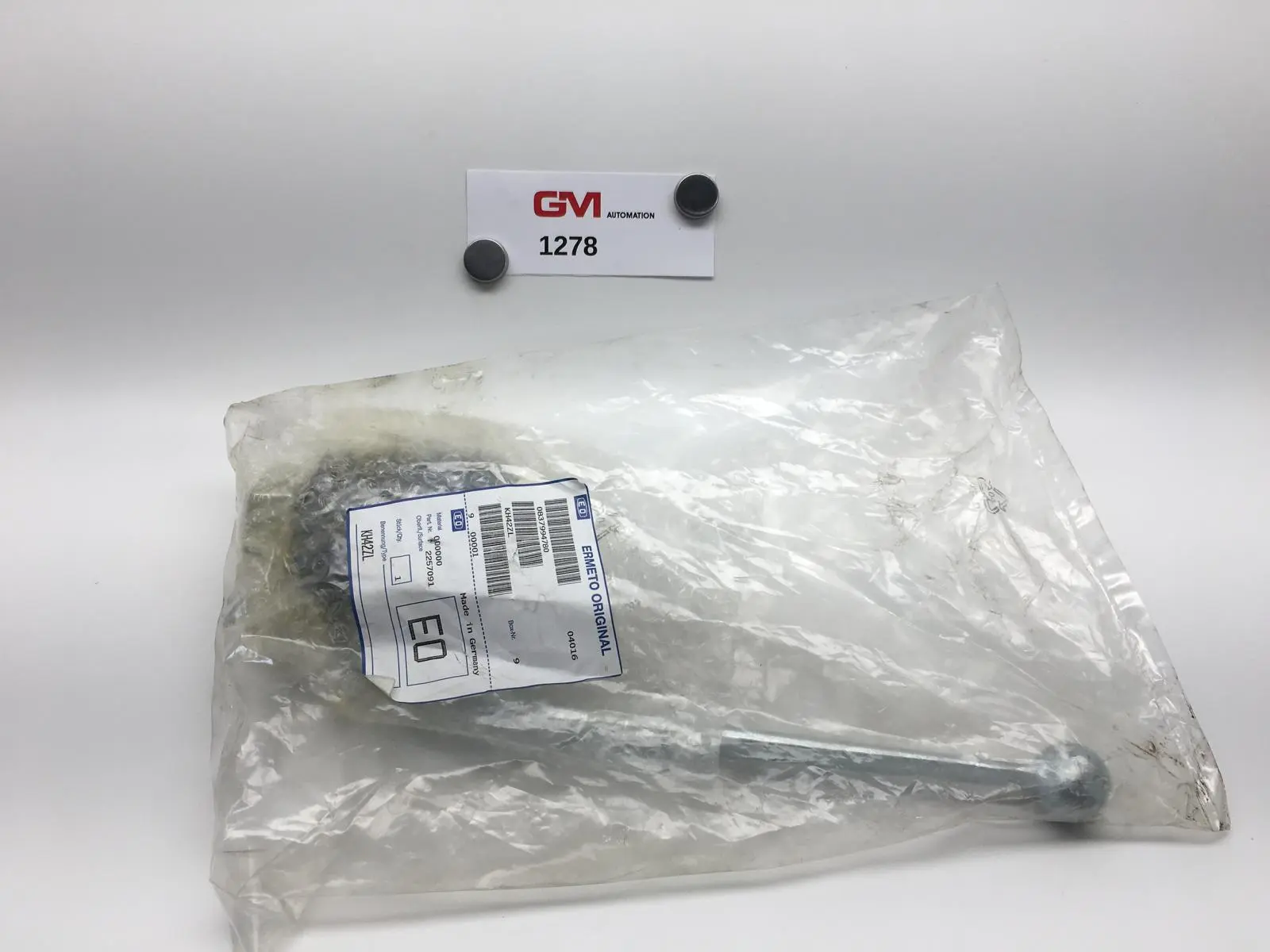 Produktfoto 1 von Parker Kugelhahn KH42ZL Ermeto Original 2-way ball valves 2257091 Medium flow