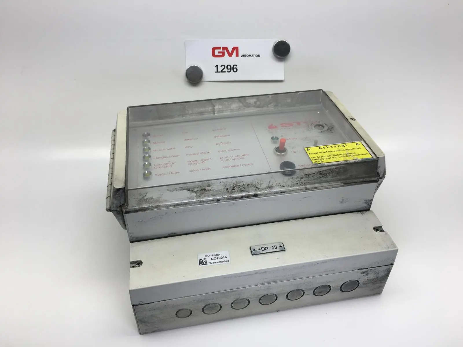 Produktfoto 1 von STS Brandmeldezentrale BKZ-2-0P Brandschutzsysteme fire alarm 230V AC 0,1A