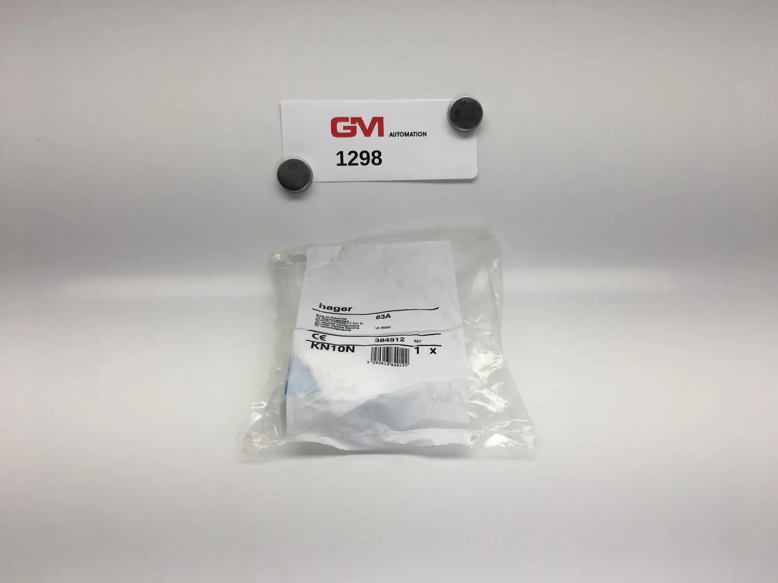 Produktfoto 1 von Hager SSK N-Klemme KN10N 10 Klemmstellen Quick Connect neutral conductor 63A