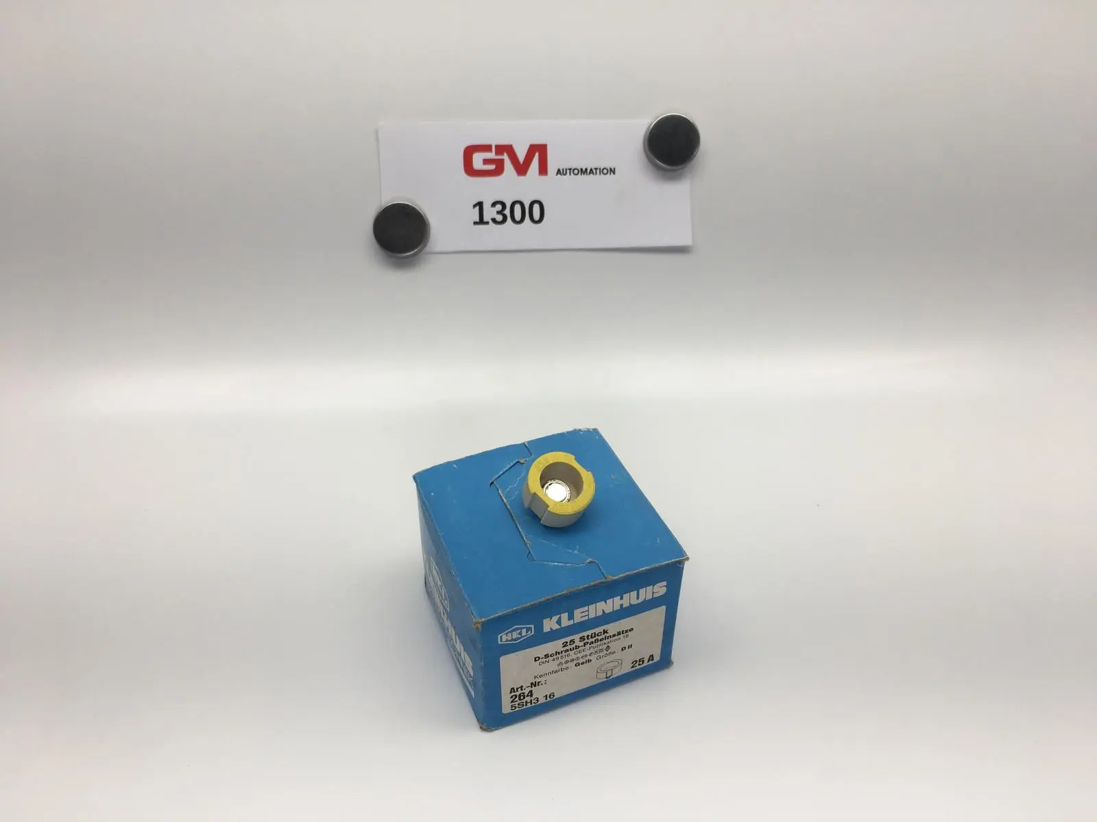 Produktfoto 1 von VPE 25x Kleinhuis D-Schraub-Passeinsatz 264 5SH3 screw adapter insert 16 DII 2A