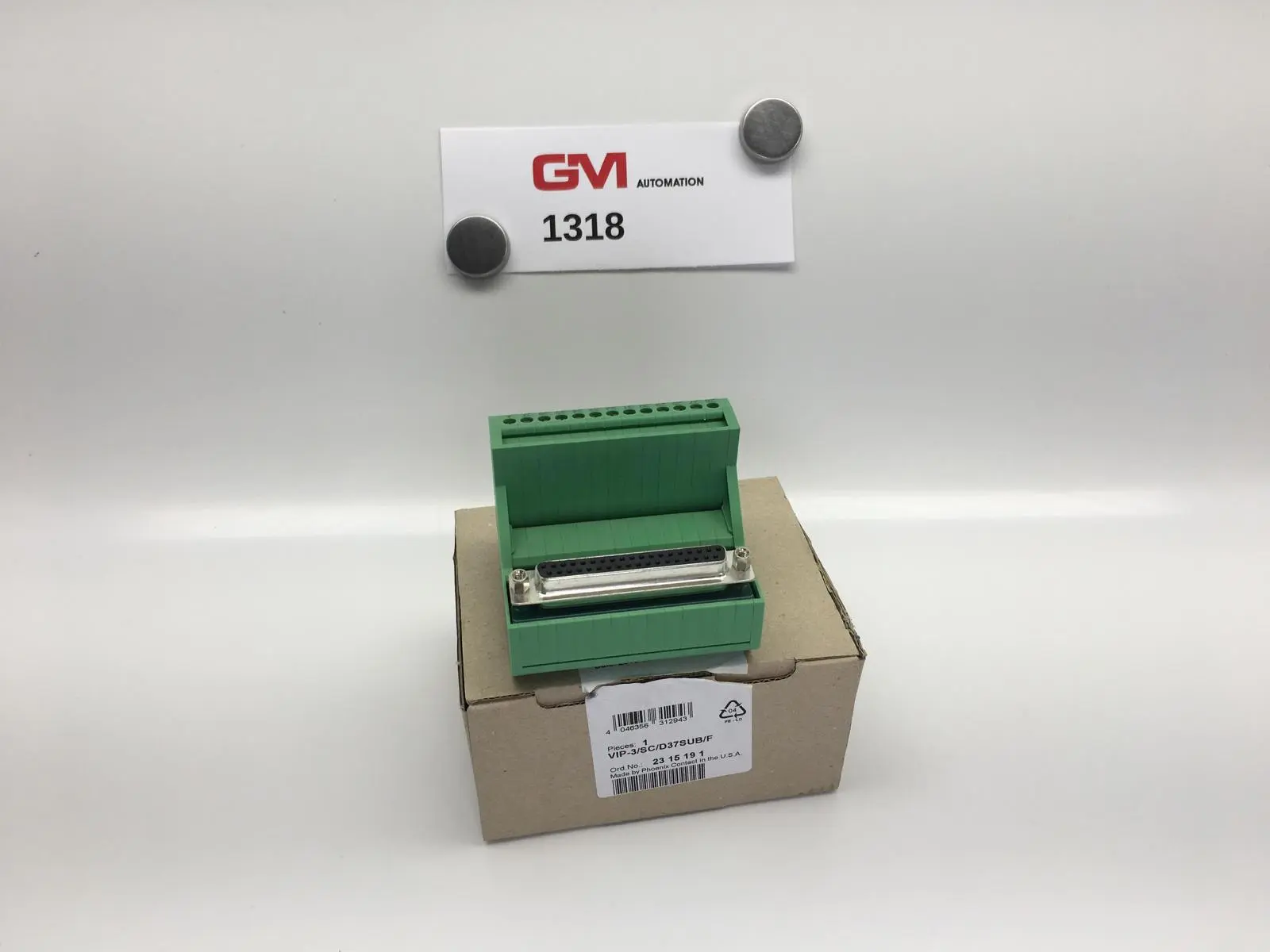 Produktfoto 1 von Phoenix Contact Übergabemodul VIP-3/SC/D37SUB/F 2315191 Transfer modul Varioface
