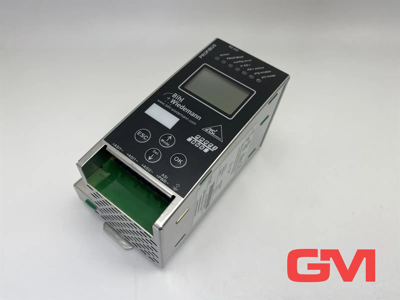 Produktfoto 1 von Bihl+Wiedemann ASi-3 PROFIBUS Gateway BWU1569 RS485 2-Master 30V Interface Unit