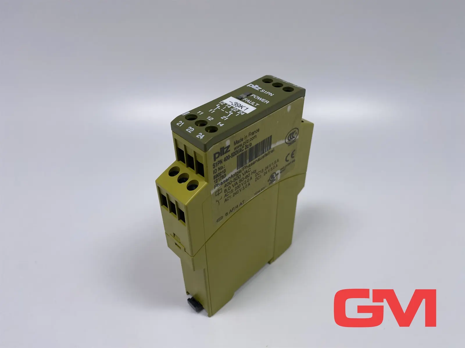 Produktfoto 1 von Pilz Überwachungsrelais S1PN 400-500VAC 2co monitoring relay 890210 Phasenfolge