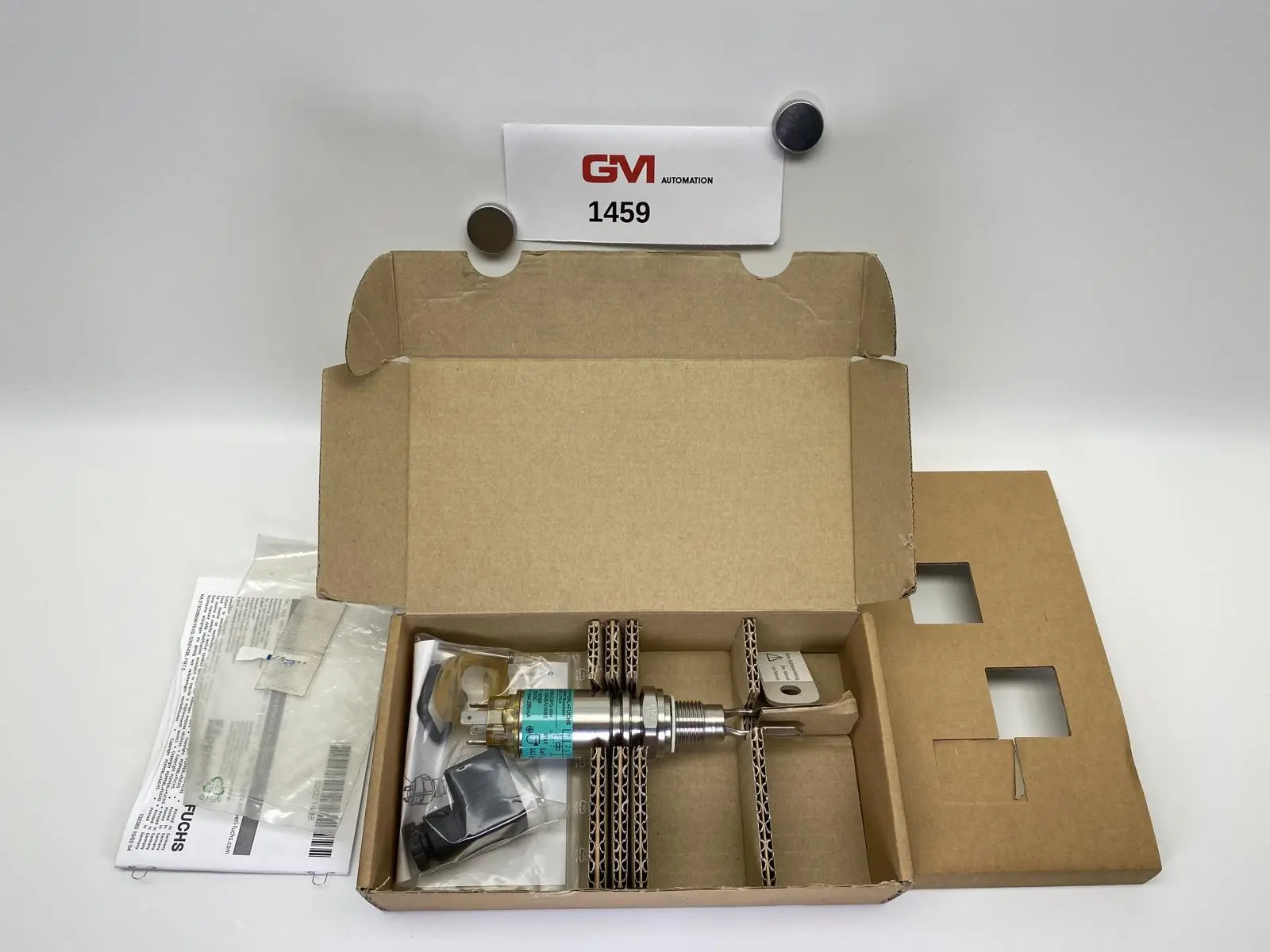 Produktfoto 1 von Pepperl+Fuchs Vibrationsgrenzwertschalter 132189 Vibracon LVL-A5-G1S-E5PG-WH