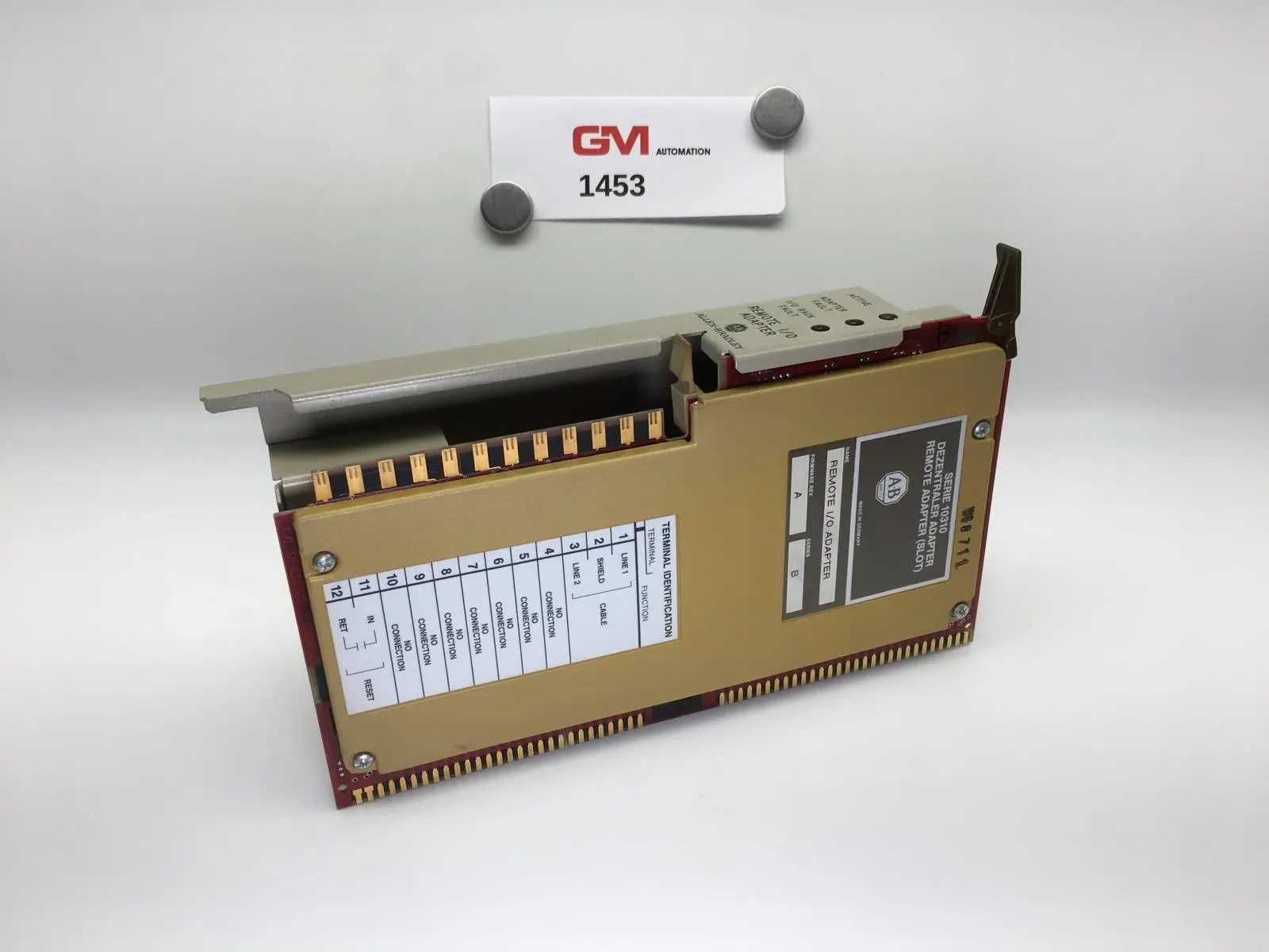 Produktfoto 1 von Allen-Bradley AB Serie 10310 Dezentraler Adapter Remote I/O Ser. B Rev. A