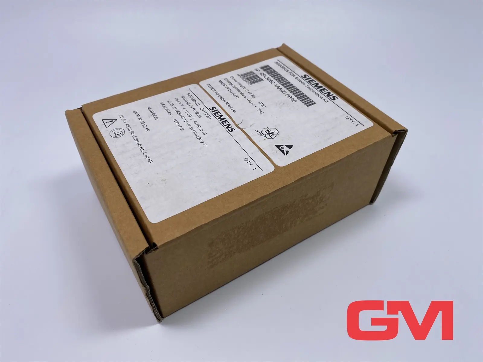 Produktfoto 1 von Siemens Sinamics Schirmanschlusssatz 6SL3262-1AA00-0BA0 FSA Termination Kit