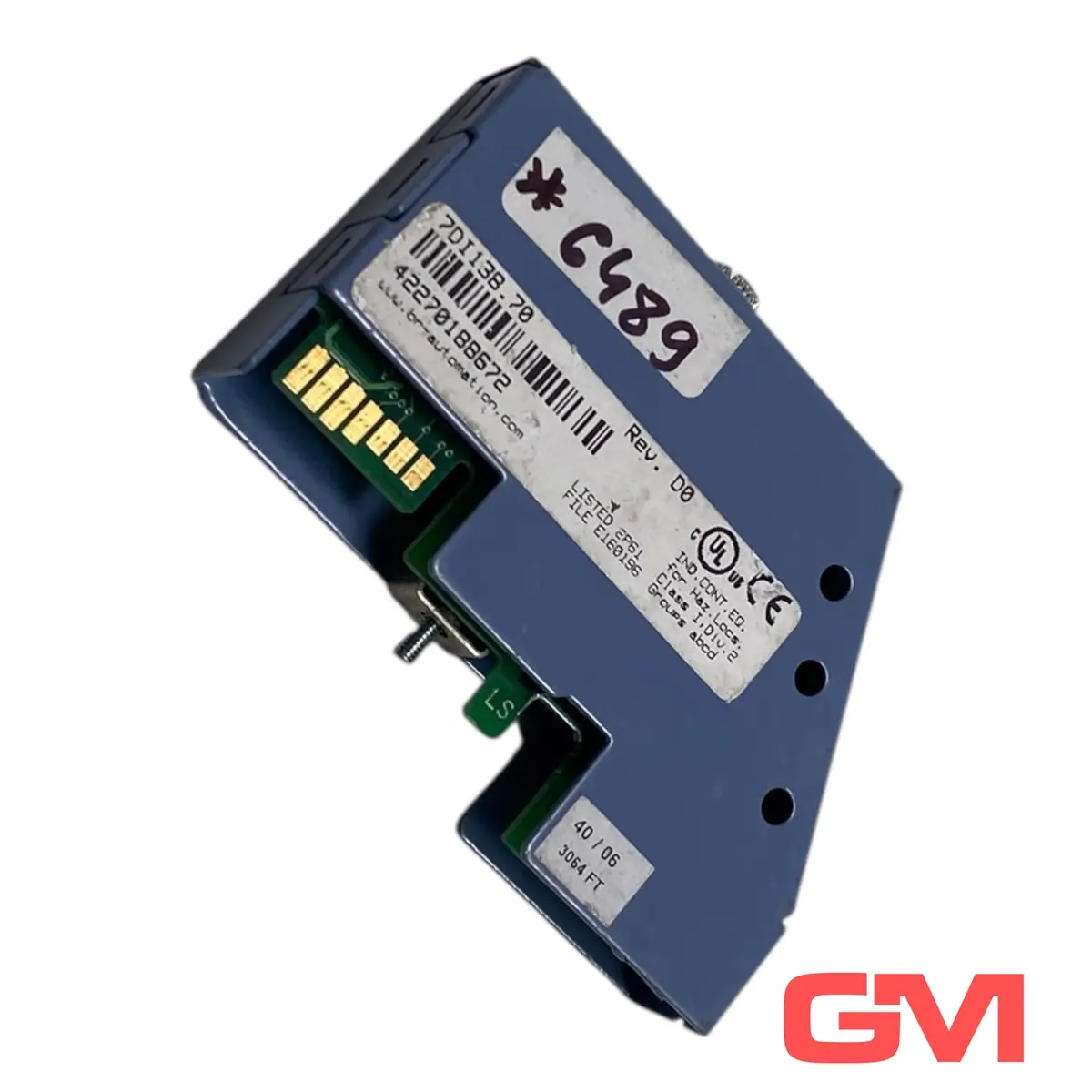 Produktfoto 1 von B&R Digitales Eingangsmodul 7DI138.70 digital input module 2003 Rev.: D0 DI138