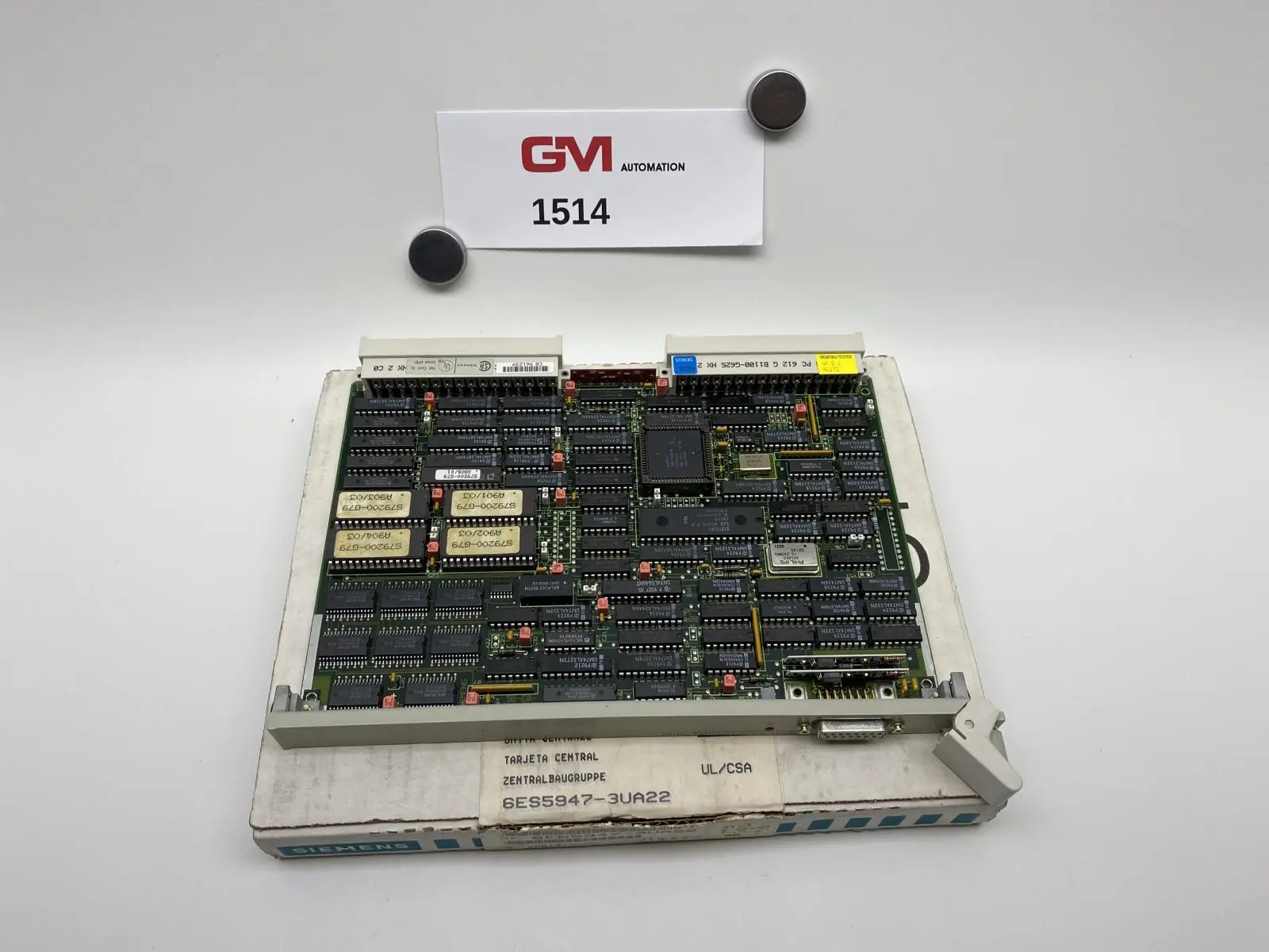 Produktfoto 1 von Siemens Zentralbaugruppe 6ES5947-3UA22 Central Process. Unit CPU 948 Version 06