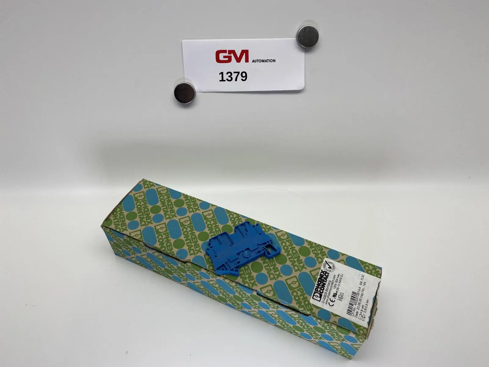 Produktfoto 1 von VPE 50x Phoenix Contact Durchgangsklemme UT 4-QUATTRO BU 3044584
