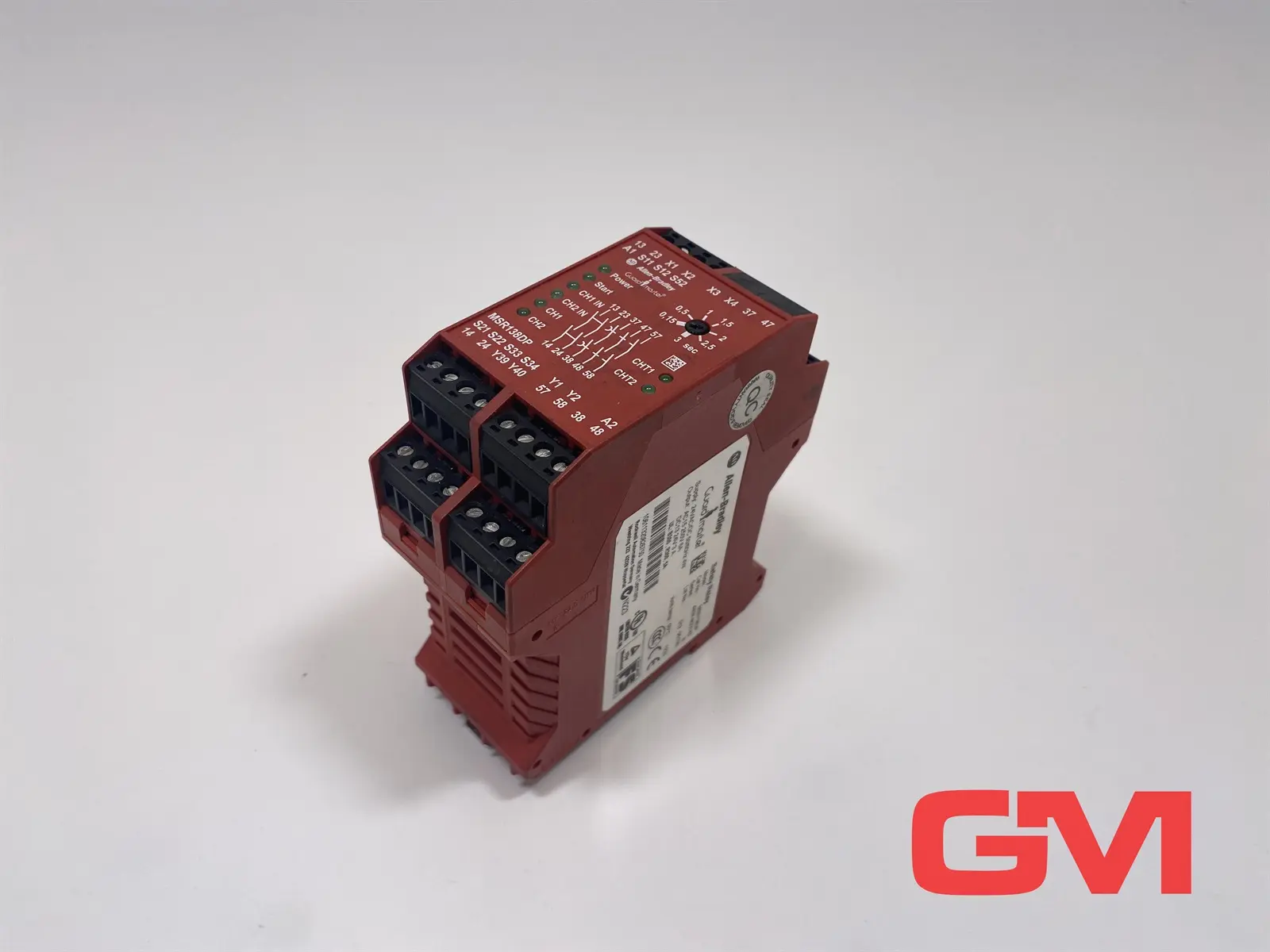 Produktfoto 1 von Allen-Bradley Sicherheitsrelais MSR138DP Guardmaster Safety Relay 440R-M23143