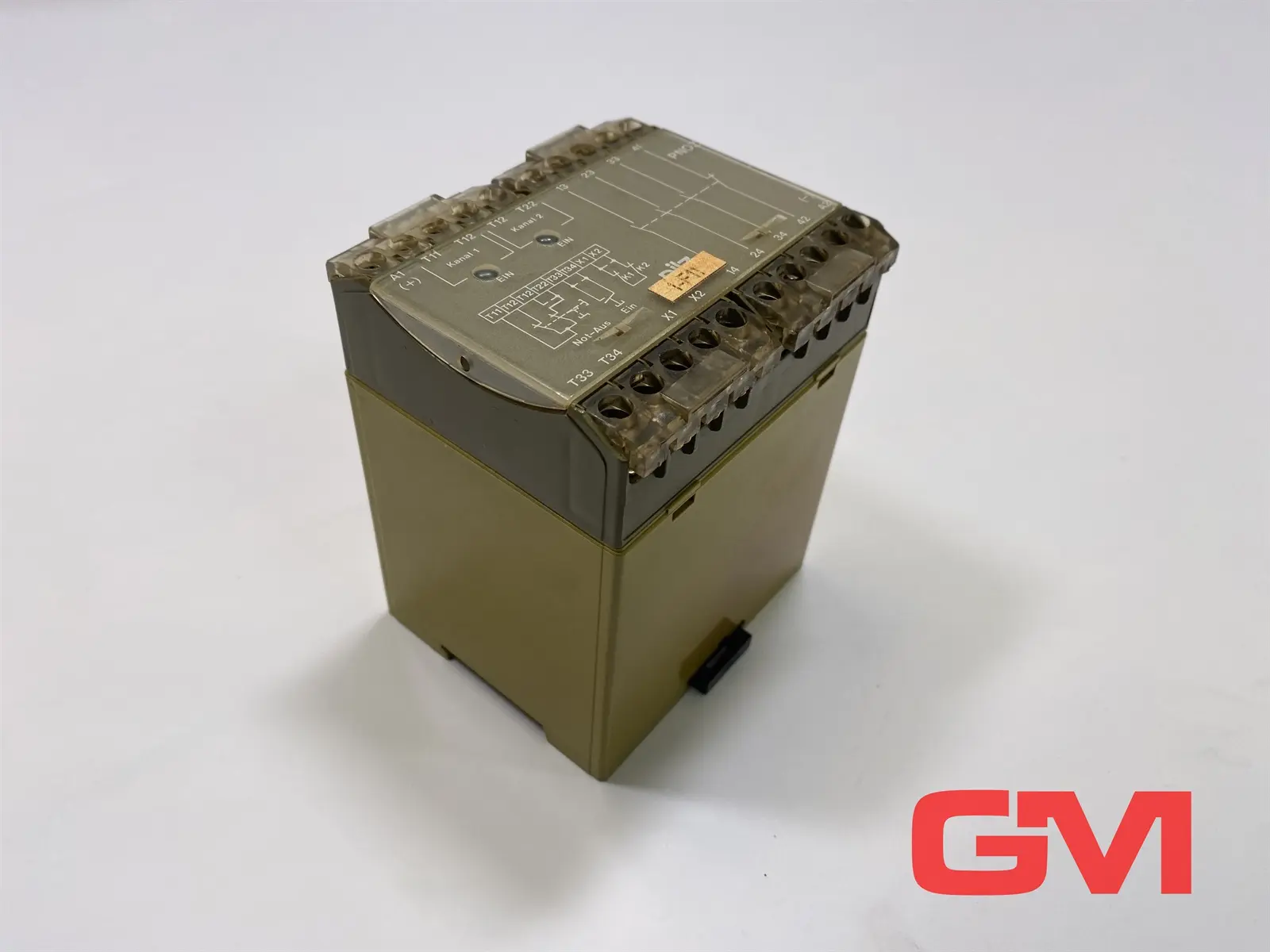 Produktfoto 1 von PILZ Sicherheitsrelais 474695 Not Aus Relais safety relay PNOZ 24VDC 3a 1r