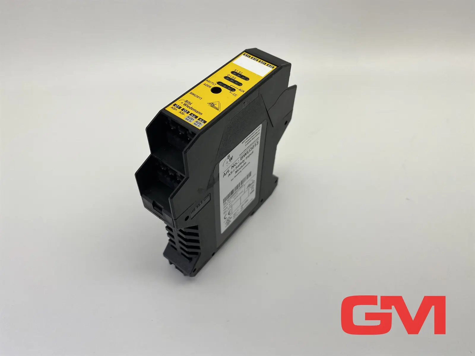 Produktfoto 1 von Bihl + Wiedemann Eingangsmodul BWU3013 safety input module AS-i 15477 Combicon