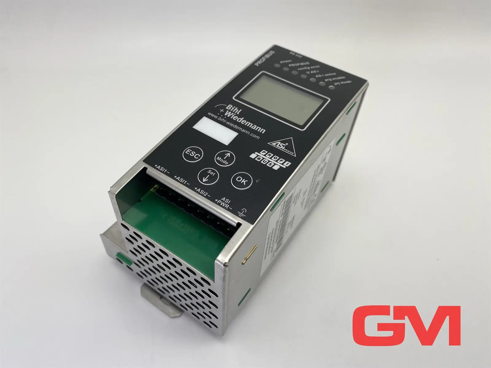 Produktfoto 1 von Bihl+Wiedemann ASi-3 PROFIBUS Gateway BWU1777 RS232 2-Master Interface Unit 1777