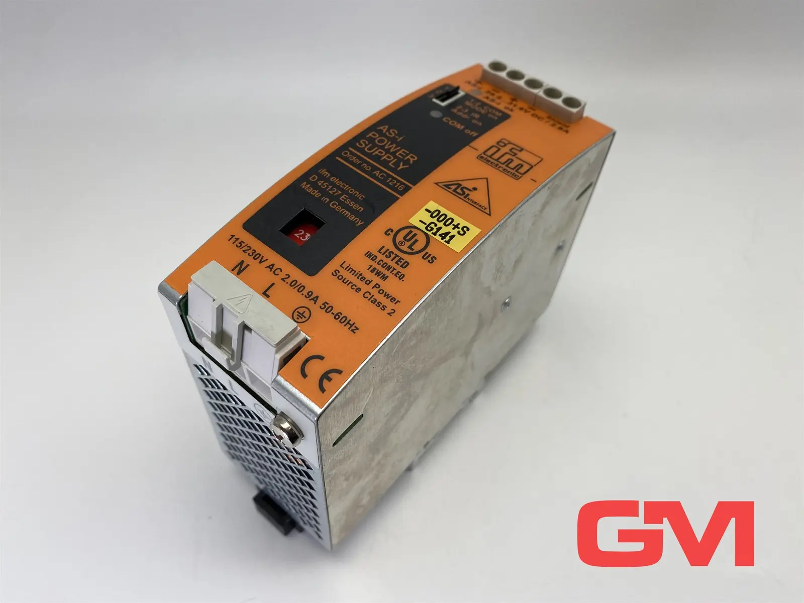 Produktfoto 1 von IFM AS-Interface Stromversorgung AC1216 AS-i power supply 115/230V AC 2.0/0.9A