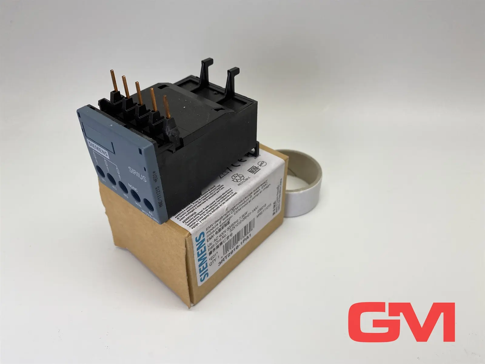 Produktfoto 1 von Siemens EMV-Bedämpfungsmodul 3RT2916-1PA1 Begrenzer surge suppressor 400V 7,5kW