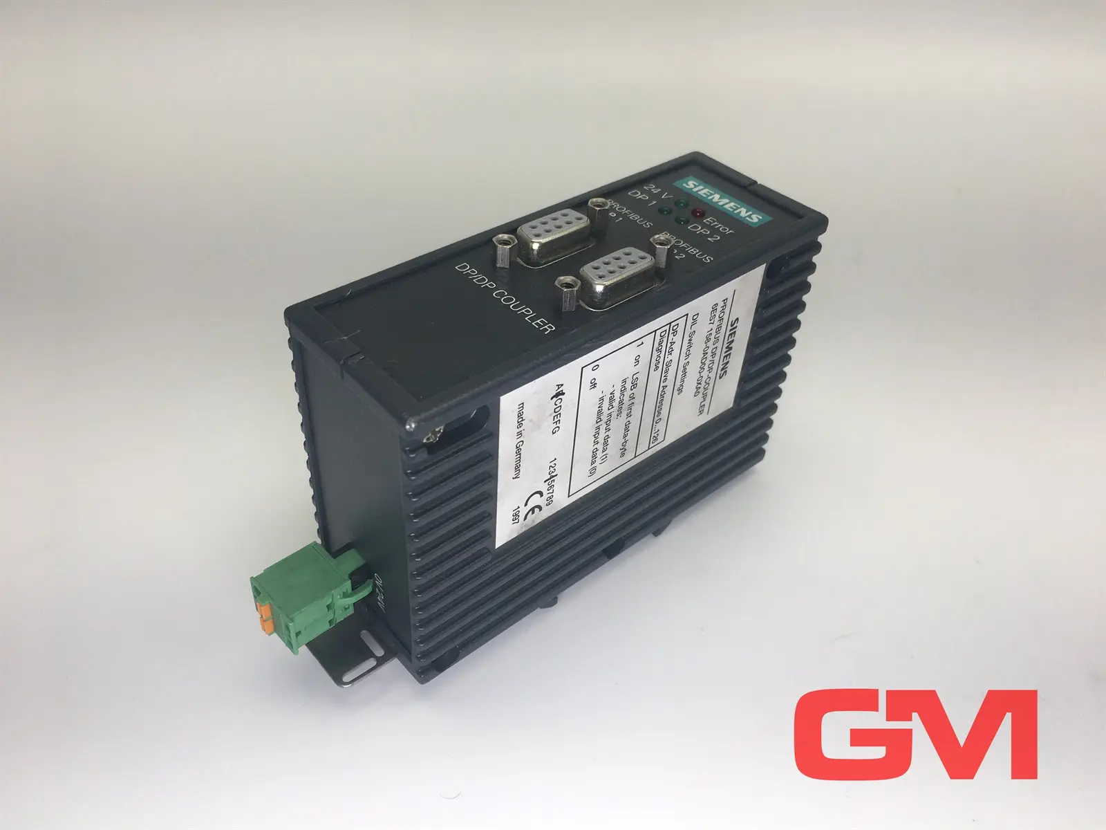 Produktfoto 1 von Siemens Profibus Koppelmodul 6ES7 158-0AD00-0XA0 DP-Coupler Version/E-Stand B4