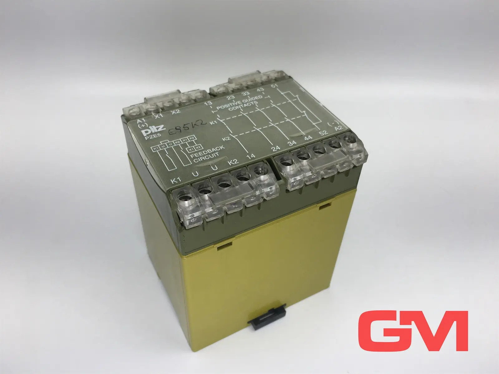Produktfoto 1 von Pilz 2-Kanal Sicherheitsrelais 474910 Safety Relay Module PZE/5 24V DC 4S 1Ö