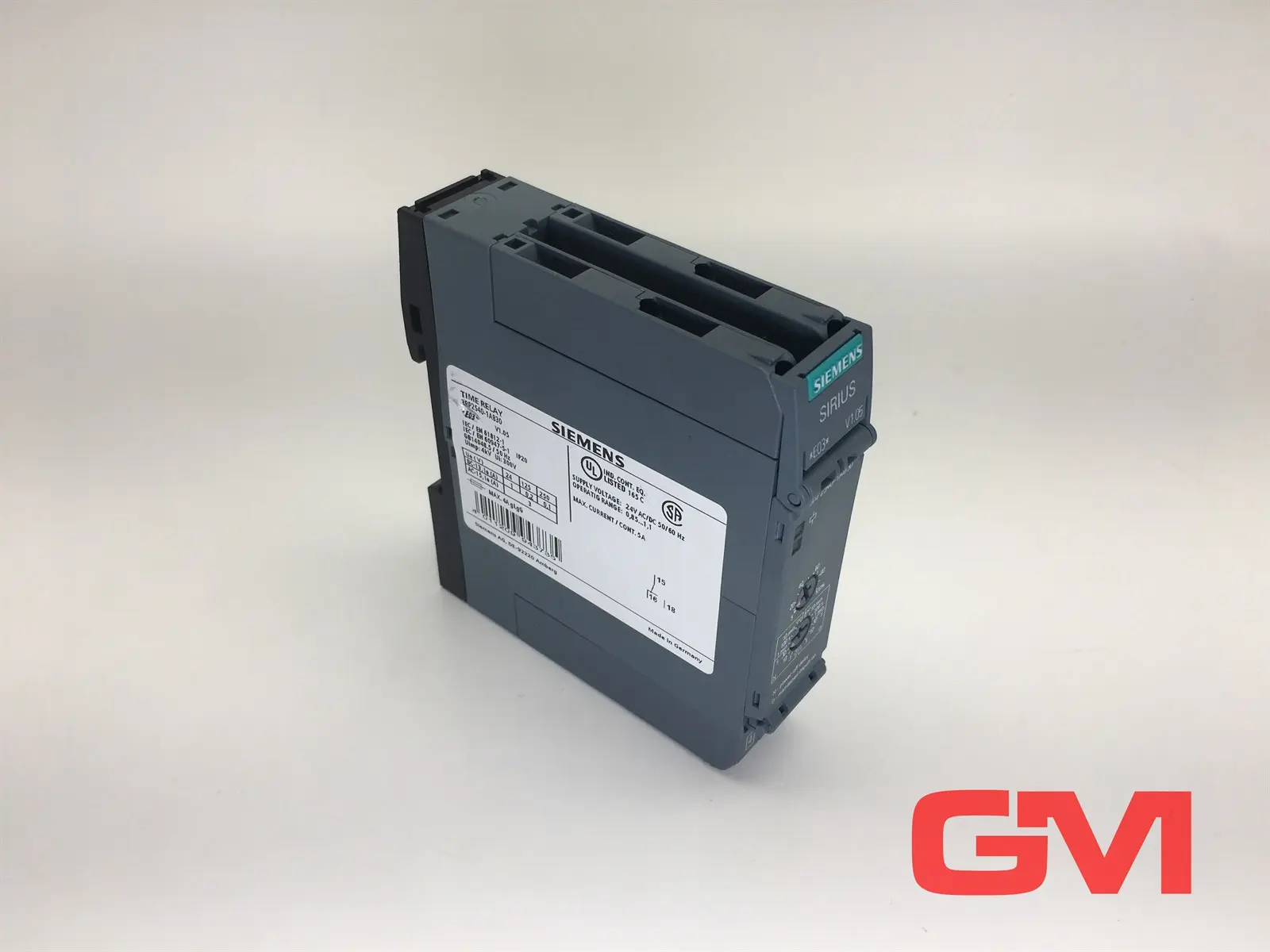 Produktfoto 1 von Siemens Zeitrelais 3RP2540-1AB30 timing relay rückfallverzögert AC/DC 0,05-600s