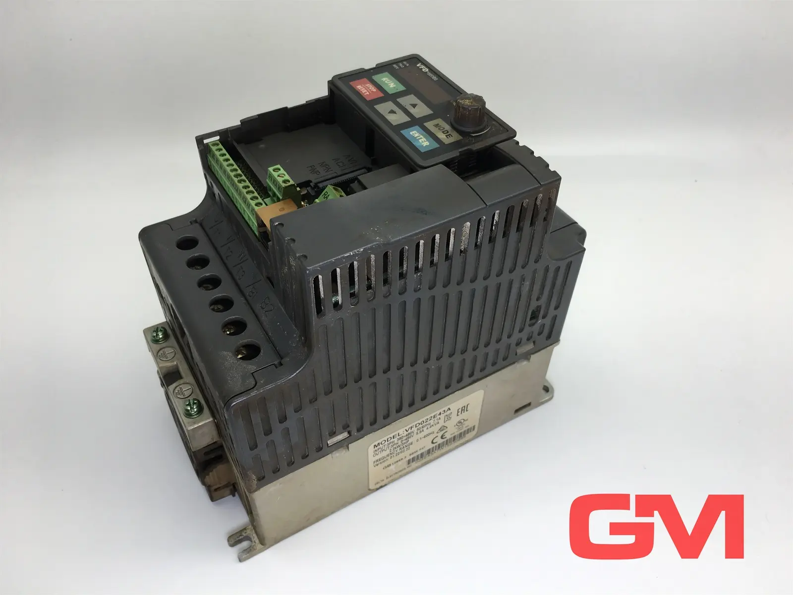 Produktfoto 1 von Delta Electronics Frequenzumrichter VFD022E43A Inverter 480V Version 01.22/02.22