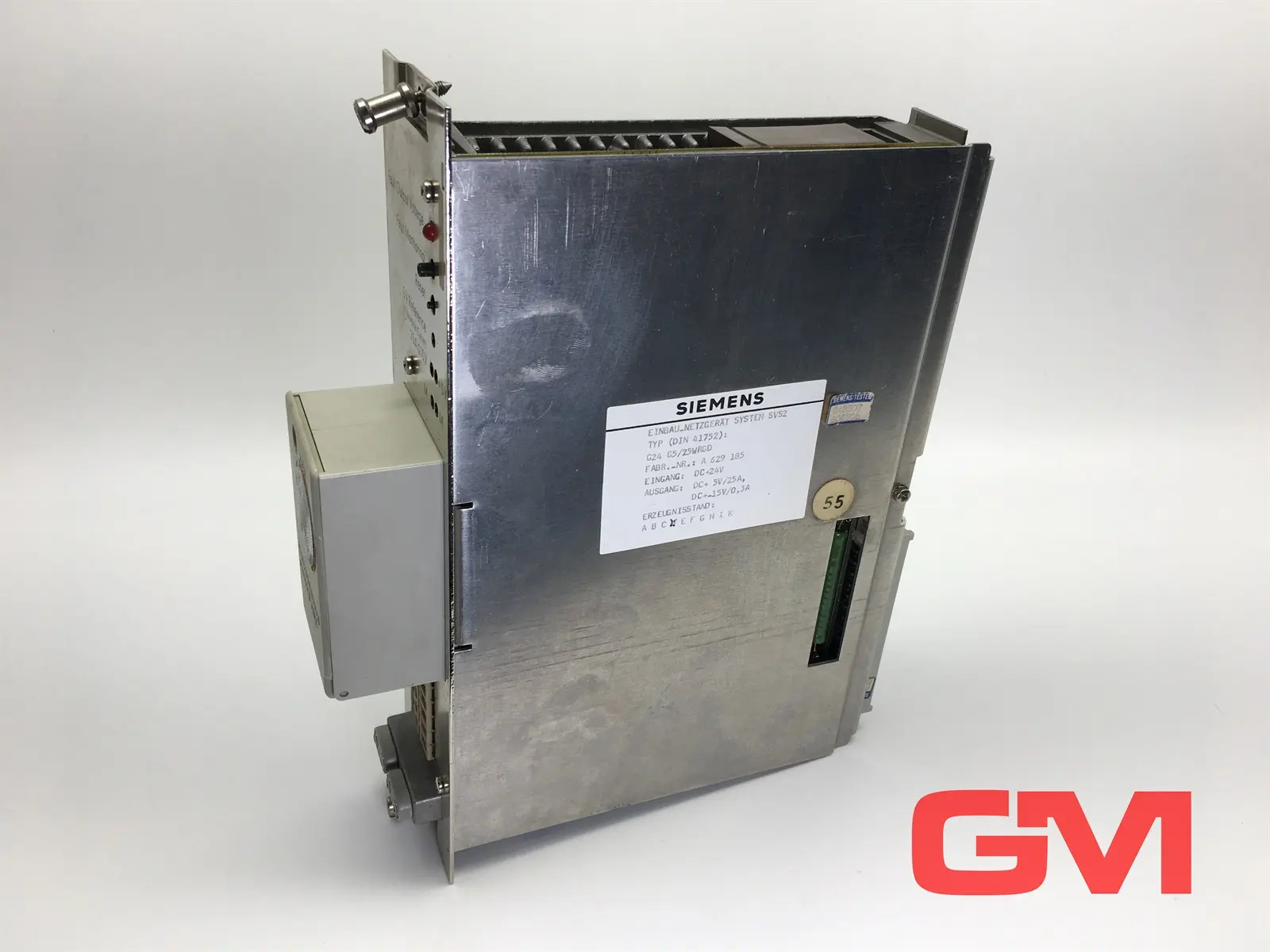 Produktfoto 1 von Siemens Sinumerik Stromversorgung 6EV3054-0DC Netzteil Power Supply E-Stand D