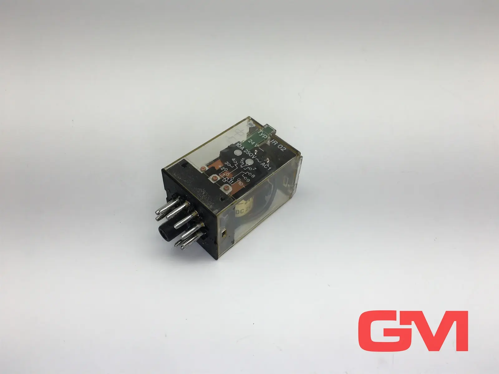 Produktfoto 1 von BTR Koppelrelais IR 02 coupling relay 24 V 10 A Universalrelais Steckrelais