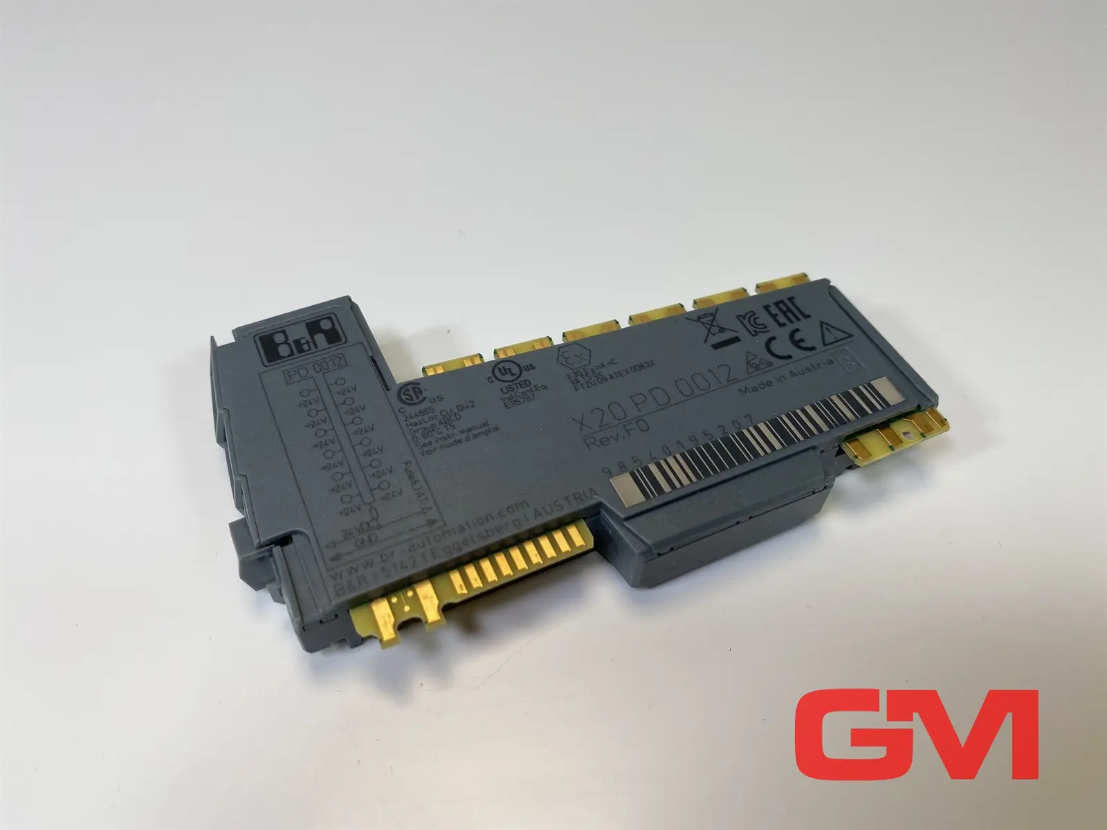 Produktfoto 1 von B&R Potenzialverteilermodul X20PD0012 Potential distributor Revision F0 module