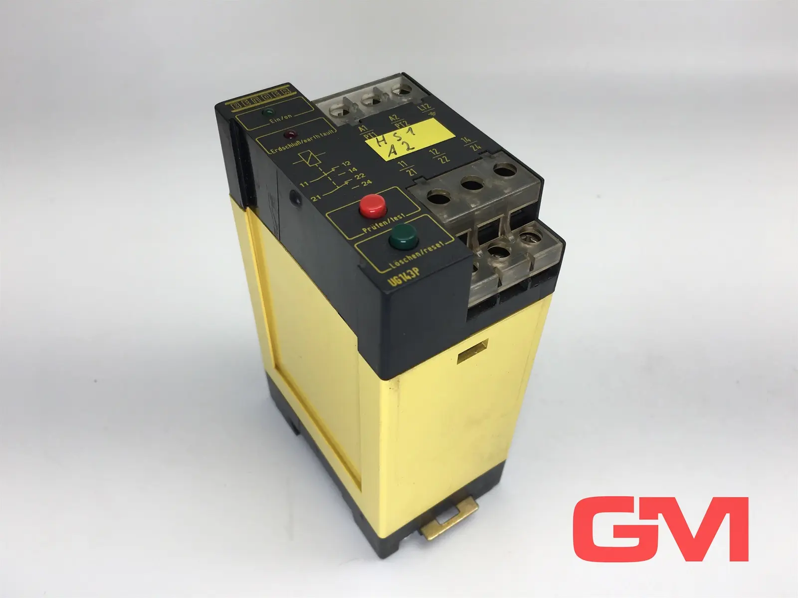 Produktfoto 1 von Bender UG Isometer UG 143 P earth fault monitor 916384 DC 24V AC / 250V 5A