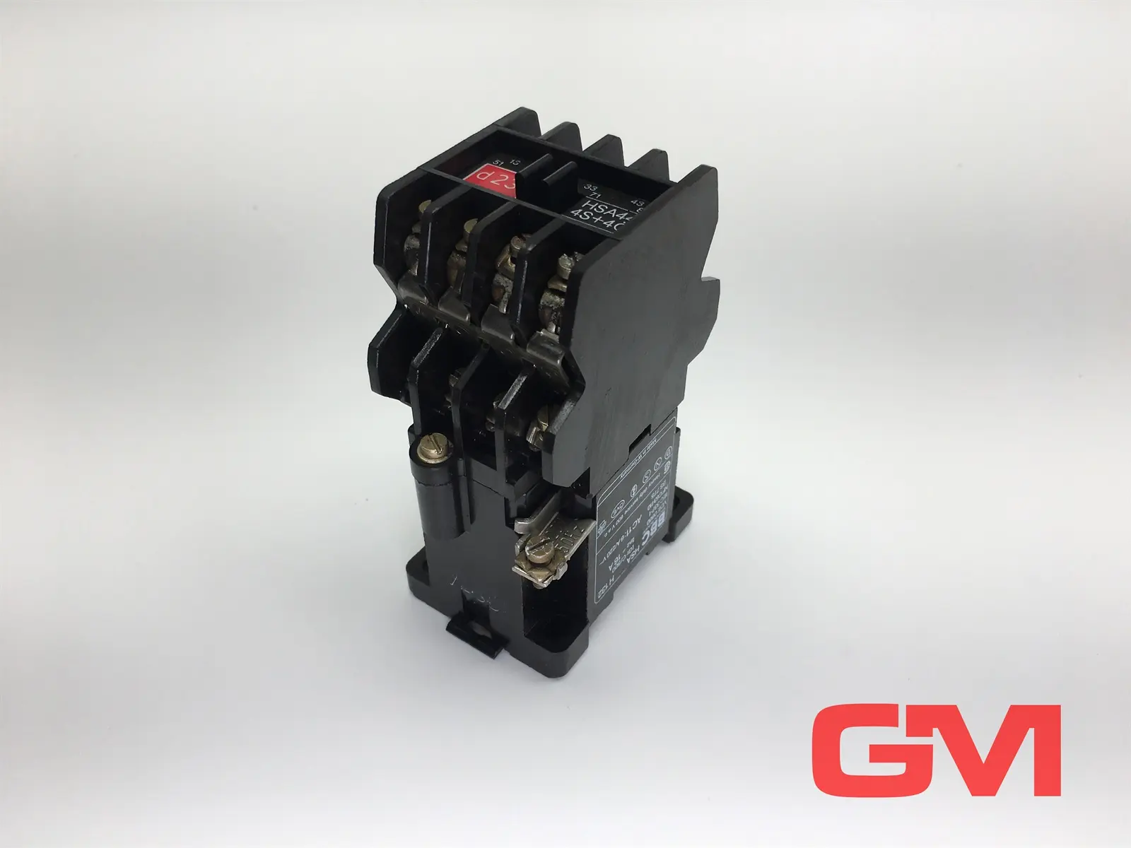 Produktfoto 1 von BBC Brown Boveri Hilfsschütz HSA44 220V/50Hz auxiliary relay contactor 4S+4Ö