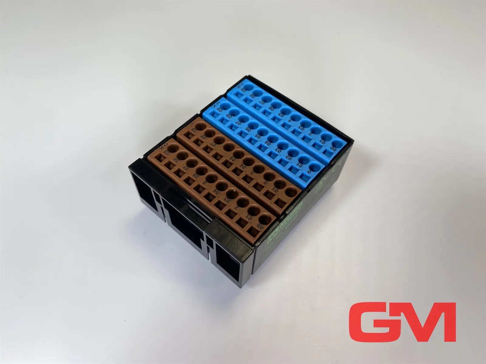 Produktfoto 1 von Murr Elektronik Potenzialklemmenblock 56109 braun blau potential terminal block