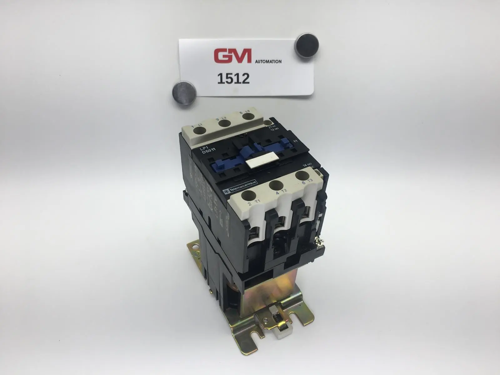 Produktfoto 1 von Telemecanique Schütz LP1 D5011 Hilfsschütz Contactor Relay LP1D50 24V DC BD